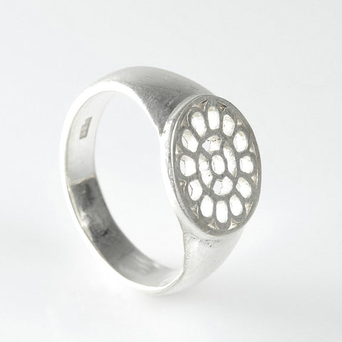 Silver Ring Mother's Symbol