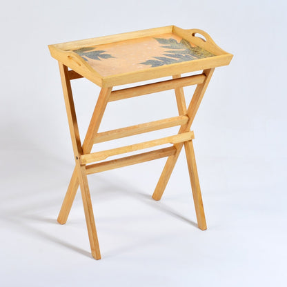 Tray Table with handles - Gold Papaya