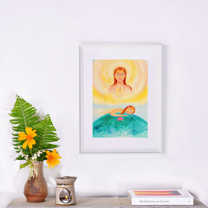 Savitri Art Painting - Secret Self