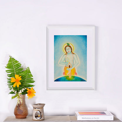 Savitri Art Painting - Divine Protection