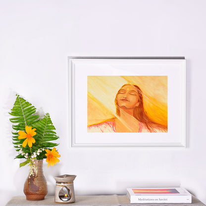 Savitri Art Painting - Immortal’s Bliss