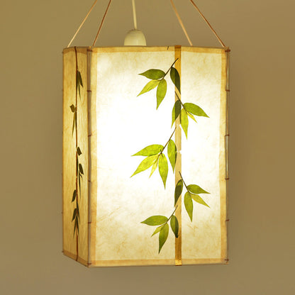 Hanging Lampshade - Bamboo