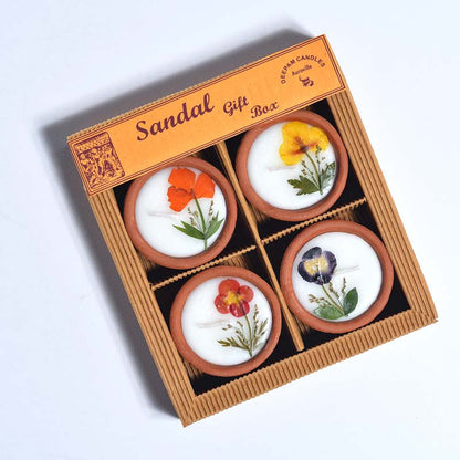 Candle Gift Box Set of 4