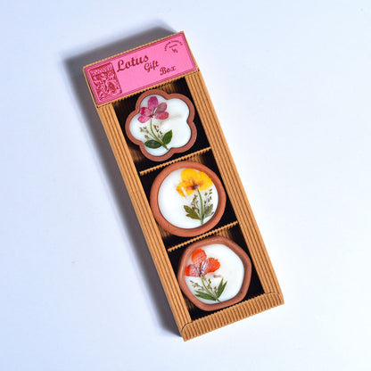 Candle Gift Box Set of 3