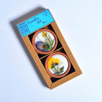 Candle Gift Box set of 2 small