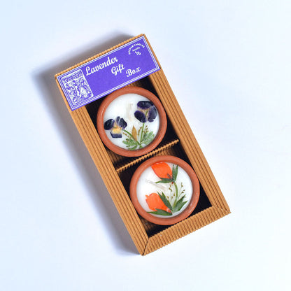 Candle Gift Box set of 2 small