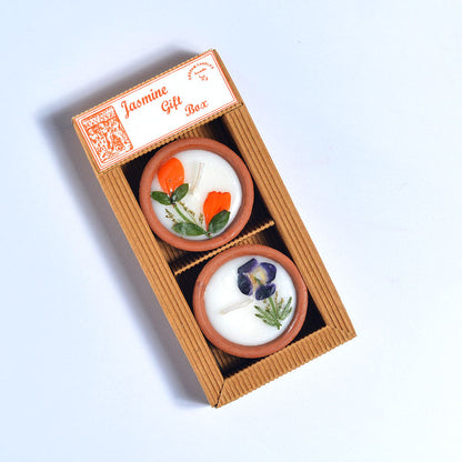 Candle Gift Box set of 2 small