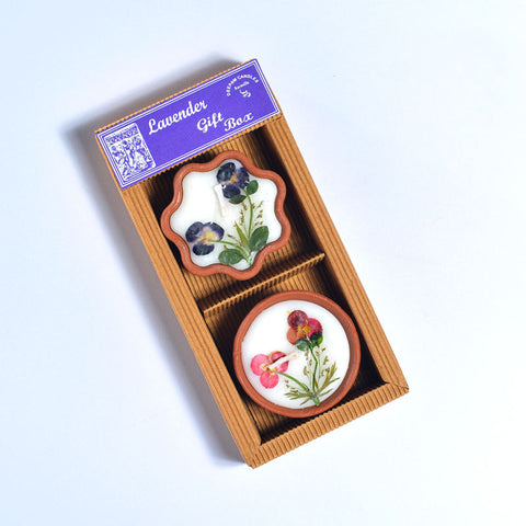 Candle Gift Box Set of 2