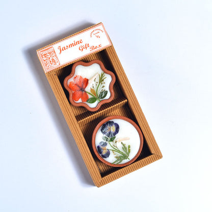 Candle Gift Box Set of 2