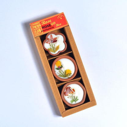 Candle Gift Box Set of 3