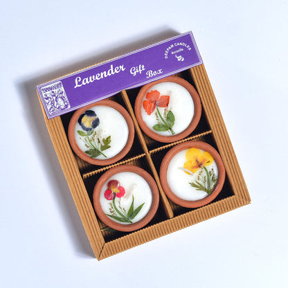 Candle Gift Box Set of 4