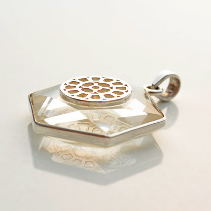 Crystal with Mother Symbol Pendant