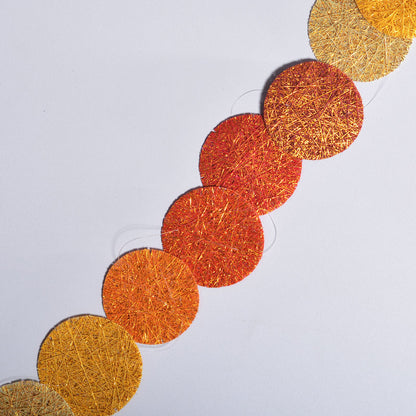 Silver And Gold Thread Garland