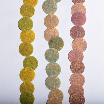 Silver And Gold Thread Garland