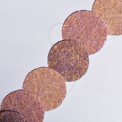 Silver And Gold Thread Garland