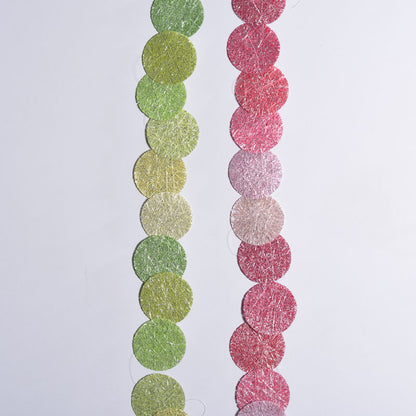 Silver And Gold Thread Garland