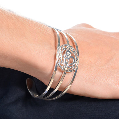 Triple Band Cuff Bracelet