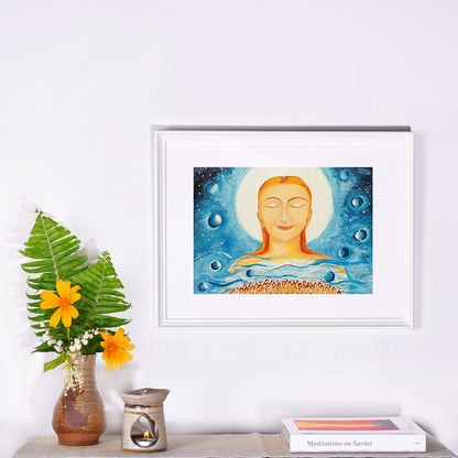 Savitri Art Painting - Countless Persons of One Self