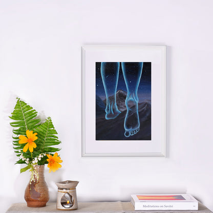 Savitri Art Painting - Mighty Solitude