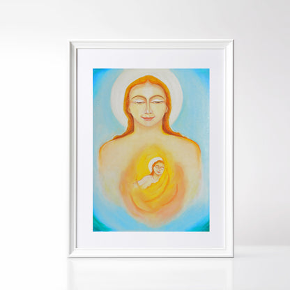 Savitri Art Painting - Psychic Being