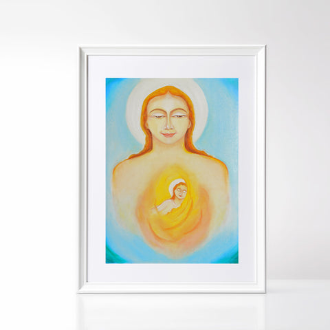 Savitri Art Painting - Psychic Being
