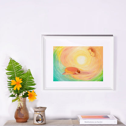 Savitri Art Painting - Surrender