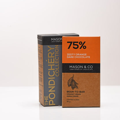 Pondy Classic Vegan Chocolate Bars - Pack of 6 (60g)