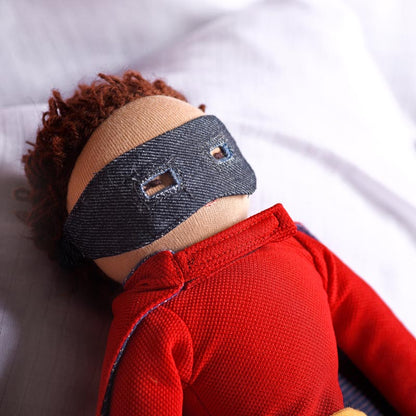 SUPERHERO THEO - Waldorf Inspired Dress-Up Doll