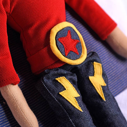SUPERHERO THEO - Waldorf Inspired Dress-Up Doll