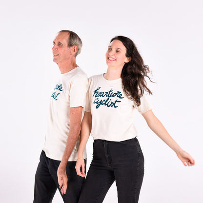 Heart core Unisex Organic T-shirt to Promote Zero Waste