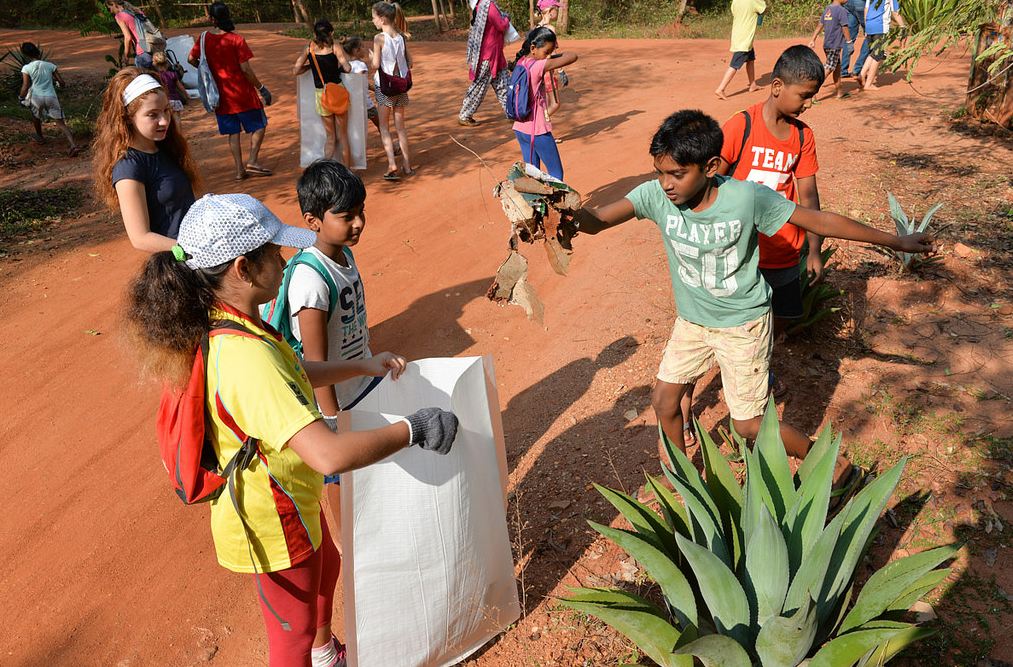 World Clean Up Day 2018 in Auroville