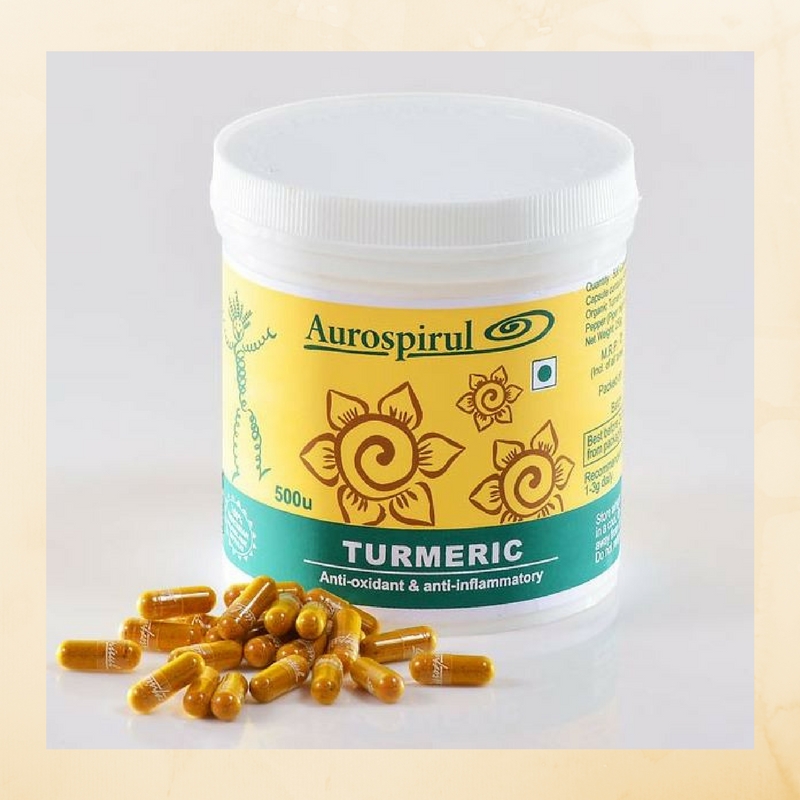 Turmeric capsules