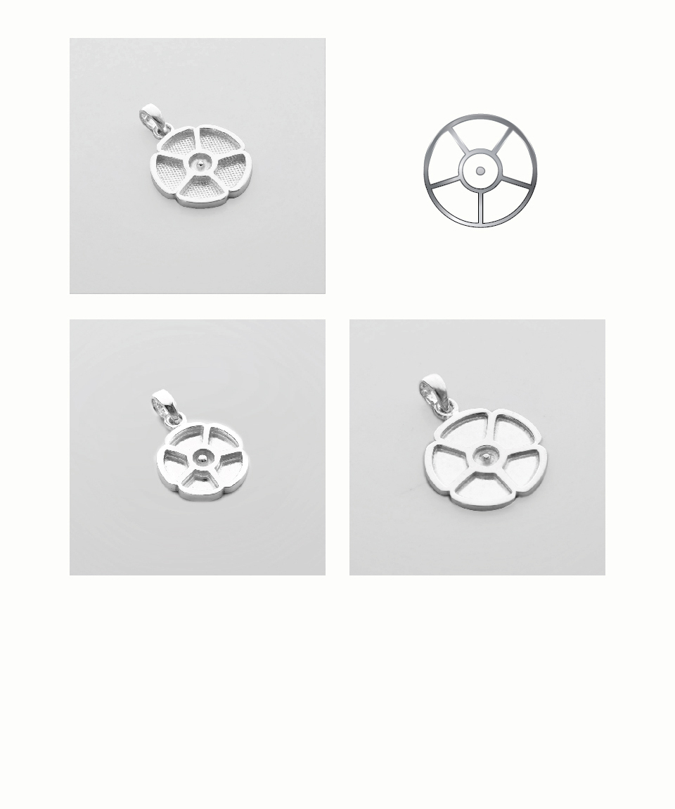 Handmade in auroville 925 pure silver Mother symbol pendants Auroville symbol pendant Aurosunshine pure silver Auroville Auroville symbol meaning contemporary jewelries gemstone jewelry 